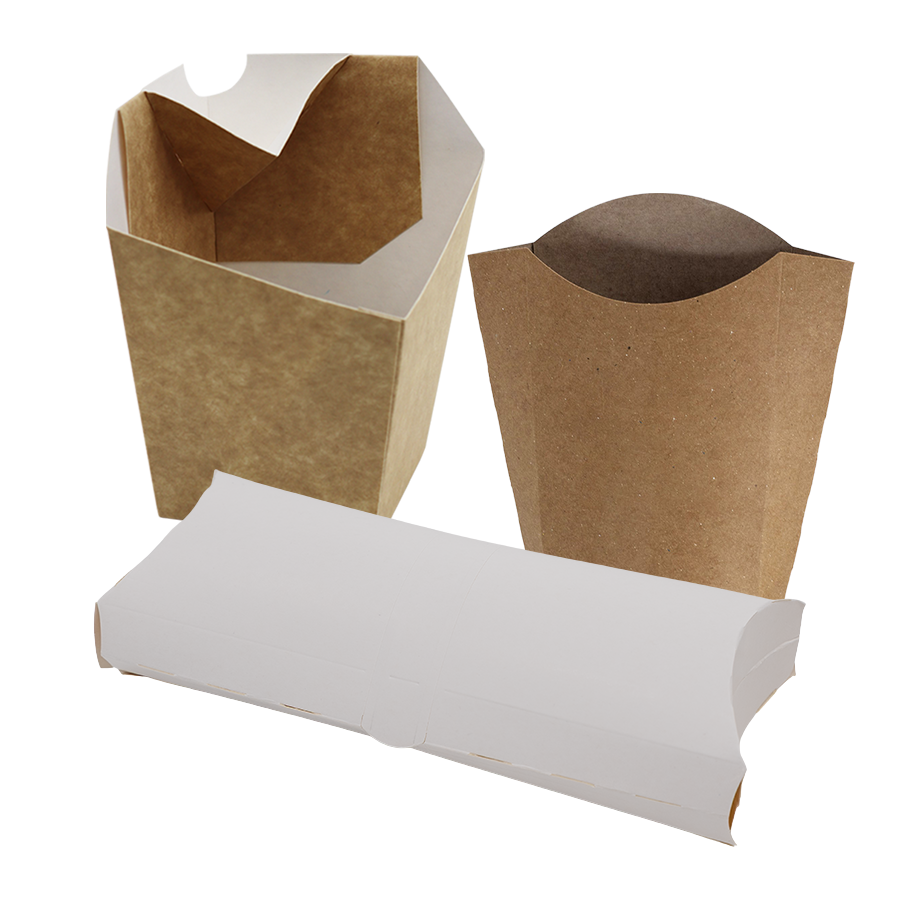 Opakowania frytki, wrap